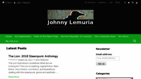 What Johnnylemuria.com website looked like in 2017 (6 years ago)