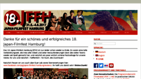 What Jffh.de website looked like in 2017 (6 years ago)