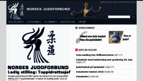 What Judo.no website looked like in 2017 (6 years ago)