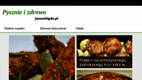 What Januszbigda.pl website looked like in 2017 (6 years ago)
