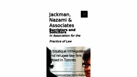 What Jackmannazami.com website looked like in 2017 (6 years ago)