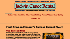 What Jadwincanoe.com website looked like in 2017 (6 years ago)