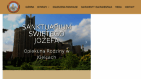 What Jozef-kielce.pl website looked like in 2017 (6 years ago)