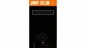 What Jimmydillon.com website looked like in 2017 (6 years ago)