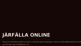 What Jarfallaonline.se website looked like in 2017 (6 years ago)
