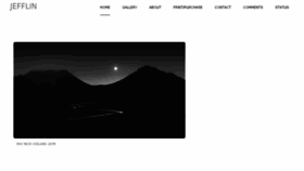 What Jefflinphotography.com website looked like in 2017 (6 years ago)