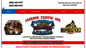 What Jacksonpacific.com website looked like in 2017 (6 years ago)