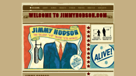 What Jimmyhodson.com website looked like in 2017 (6 years ago)