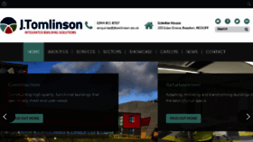What Jtomlinson.co.uk website looked like in 2017 (6 years ago)