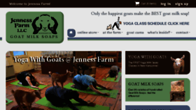 What Jennessfarm.com website looked like in 2017 (6 years ago)