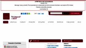 What Jordipujol.com website looked like in 2017 (6 years ago)