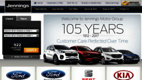 What Jenningsmotorgroup.co.uk website looked like in 2017 (6 years ago)