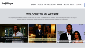 What Jeremymcgilvrey.com website looked like in 2017 (6 years ago)