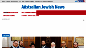 What Jewishnews.net.au website looked like in 2017 (6 years ago)