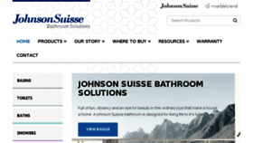 What Johnsonsuisse.com.au website looked like in 2017 (6 years ago)