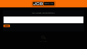 What Jcbservicecode.com website looked like in 2017 (6 years ago)