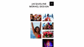 What Jacquelinemerhej.com website looked like in 2017 (6 years ago)