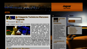 What Jaguartrend.pl website looked like in 2017 (6 years ago)