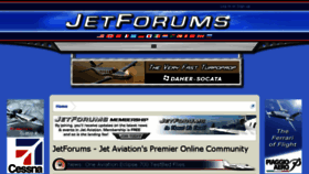 What Jetforums.net website looked like in 2017 (6 years ago)