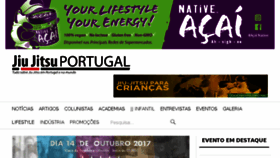 What Jiujitsuportugal.com website looked like in 2017 (9 years ago)