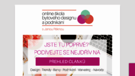 What Janapekna.cz website looked like in 2017 (6 years ago)