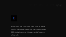 What Jacobstoops.com website looked like in 2017 (6 years ago)