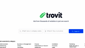 What Jobs.trovit.ca website looked like in 2017 (6 years ago)
