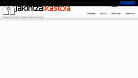What Jakintza.net website looked like in 2017 (6 years ago)