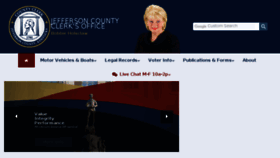 What Jeffersoncountyclerk.org website looked like in 2017 (6 years ago)