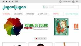 What Jugarijugar.com website looked like in 2017 (6 years ago)