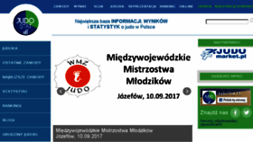 What Judostat.pl website looked like in 2017 (6 years ago)