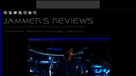 What Jammersreviews.com website looked like in 2017 (6 years ago)