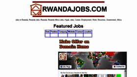 What Jobsinrwanda.com website looked like in 2017 (6 years ago)