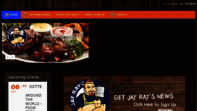 What Jayraysbbq.com website looked like in 2017 (6 years ago)