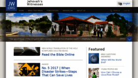 What Jw.org website looked like in 2017 (8 years ago)