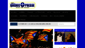 What Journalquebecpresse.org website looked like in 2017 (6 years ago)