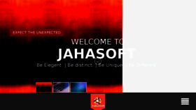 What Jahasoft.com website looked like in 2017 (6 years ago)