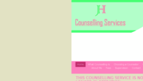 What Jhcounsellingservices.co.uk website looked like in 2017 (6 years ago)