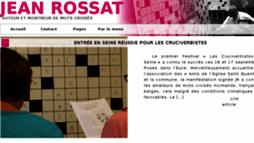 What Jeanrossat.fr website looked like in 2017 (6 years ago)