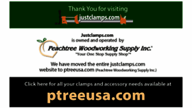 What Justclamps.com website looked like in 2017 (6 years ago)