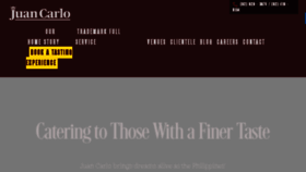 What Juancarlo.ph website looked like in 2017 (6 years ago)