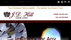 What Jdhilljewellers.com website looked like in 2017 (6 years ago)