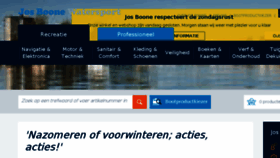 What Josboone.nl website looked like in 2017 (6 years ago)