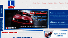 What Jankar.pl website looked like in 2017 (6 years ago)