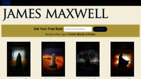 What Jamesmaxwell.com website looked like in 2017 (6 years ago)