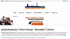 What Johannesburgtshirthouse.co.za website looked like in 2017 (6 years ago)