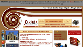 What Japigia.it website looked like in 2017 (6 years ago)