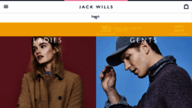 What Jackwills.com website looked like in 2017 (6 years ago)