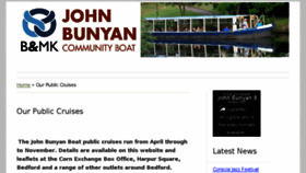 What Johnbunyanboat.org website looked like in 2017 (6 years ago)