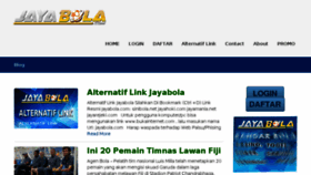 What Jayabola88.com website looked like in 2017 (6 years ago)